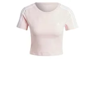 Koszulki i topy damskie - adidas Damska koszulka dla niemowląt Essentials 3 paski, M - miniaturka - grafika 1