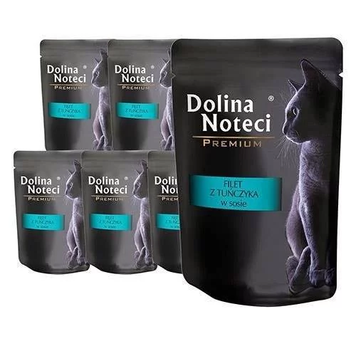 Dolina Noteci Premium filet z tuńczyka dla kotów 10x85g 48491-uniw