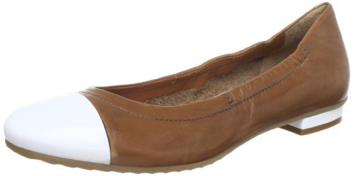 Maripe 830141 klapki damskie, Brązowy, brązowy, biały, 22, 40 EU
