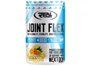 Real Pharm Joint Flex, 400 g, pomarańcza - Witaminy i minerały dla sportowców - miniaturka - grafika 1