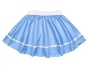 SPÓDNICZKA POLIESTER BŁĘKITNA 34cm - Sukienki i spódniczki dla dziewczynek - miniaturka - grafika 1