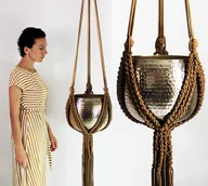 Kwietniki - XXL Kwietnik Makrama 005 - miniaturka - grafika 1