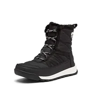 Kozaki damskie - Sorel Whitney 2 Short Lace Waterproof, Buty zimowe Damskie, czarny, 37 EU - miniaturka - grafika 1