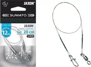 Jaxon Przypon Sumato 7X7 30CM 12KG AJ-PAC1230 - Inne akcesoria dla wędkarzy - miniaturka - grafika 1