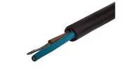 Przewody elektryczne - Elektrokabel Przewód okrągły ONPd 2x1,5 czarny 450/750V ONPd 2x1,5 - miniaturka - grafika 1