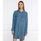 Sukienki - Superdry Sukienka TENCEL - miniaturka - grafika 1