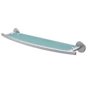 Półki łazienkowe - Półka pod lustro Virginia Bf satyn/nikiel - miniaturka - grafika 1