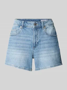 Szorty jeansowe o kroju regular fit z mieszanki bawełny model ‘TESS’ - Spodenki damskie - miniaturka - grafika 1
