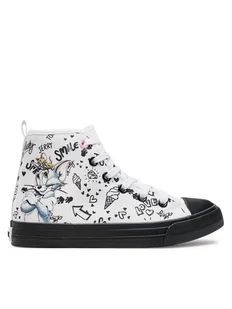 Tom & Jerry Trampki CS-SS24-122WBTJ Biały - Buty dla dziewczynek - miniaturka - grafika 1
