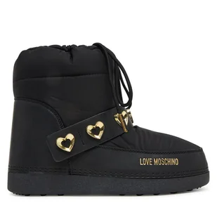 Śniegowce LOVE MOSCHINO JA24182G0NISD00A Czarny - Śniegowce damskie - miniaturka - grafika 1