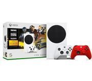 Konsole Xbox - Xbox Series S 512GB + dodatki do Fortnite, Rocket League, Fall Guys + dodatkowy pad czerwony - miniaturka - grafika 1