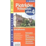 Atlasy i mapy - Piotrków Trybunalski - plan miasta (skala 1:20 000) - Praca zbiorowa - miniaturka - grafika 1