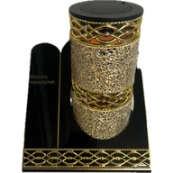 Lampiony i znicze - Znicz witraż VIP akryl solar SZKA8S 25 cm mirror Ilumini - miniaturka - grafika 1