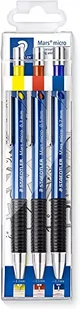Staedtler Marsmicro 775SCWP3 zestaw 3 ołówków automatycznych, 0,3-0,7, różne kolory 775 SC WP3 - Ołówki - miniaturka - grafika 1