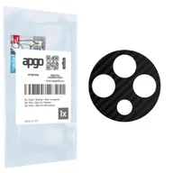 Pozostałe akcesoria do telefonów - Folia naklejka skórka strukturalna na wyspę aparatu do Doogee X95 - różne kolory na kamerę, obiektyw apgo SKINS Lens Protector - miniaturka - grafika 1