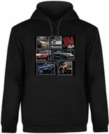 Bluzy męskie - Bluza Męska Z Kapturem Jdm Toyota Nissan Subaru Impreza Czarna R-Xxl A97 - miniaturka - grafika 1