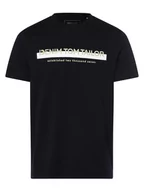 Koszulki męskie - Tom Tailor Denim - T-shirt męski, niebieski - miniaturka - grafika 1