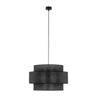 Lampy sufitowe - Ponadczasowy, czarny zwis z abażurem TK 4999 z serii CALISTO BLACK - miniaturka - grafika 1