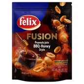 Orzeszki - Felix Fusion Orzeszki ziemne smażone o smaku Barbecue z miodem 150 g - miniaturka - grafika 1
