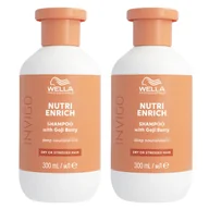 Szampony do włosów - Wella Invigo Nutri Enrich odżywiający szampon do włosów suchych 2x300ml - miniaturka - grafika 1