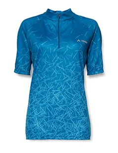 VAUDE Vaude Dotchic Tricot III damska koszulka trykotowa turkusowy Kingfisher Uni 34 41832 - Koszulki i topy damskie - miniaturka - grafika 1