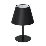 Lampy stojące - Luminex Arden 3483 Lampa stołowa lampka 1x60W E27 czarny/biały - miniaturka - grafika 1