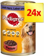 Mokra karma dla psów - Zestaw Pedigree Classic, 24 x 400 g - Senior: jagnięcina i drób Dostawa GRATIS! - miniaturka - grafika 1