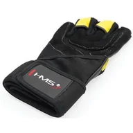 Rękawice do ćwiczeń - Rękawice fitness HMS RST01 ( XL) Czarno-żółty - miniaturka - grafika 1