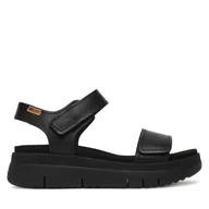 Sandały damskie - Sandały Pikolinos Palma W4N-0940 Czarny - miniaturka - grafika 1