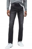 Spodnie damskie - PEPE JEANS CZARNE JEANSY MĘSKIE PROSTE Z PRZETARCIAMI 31/34 XQA - Pepe Jeans - miniaturka - grafika 1