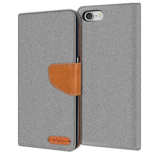 Etui na telefon komórkowy iPhone 7 / iPhone 8 Etui Wallet Flip Case Pokrowiec ochronny Pokrowiec materiałowy - Etui i futerały do telefonów - miniaturka - grafika 1
