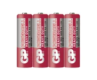 Baterie i akcesoria - GP cynkowo-węglowa; R6; 1.5V shrink 4 szt. 15ER-S4 - miniaturka - grafika 1