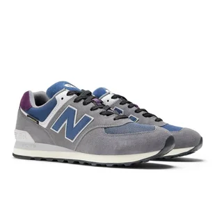 Buty New Balance M U574 (kolor Szary/Srebrny, rozmiar 44.5) - Buty sportowe męskie - miniaturka - grafika 3