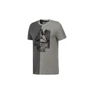 Koszulki męskie - Koszulka sportowa męska Reebok Brand Graphic Tee - miniaturka - grafika 1