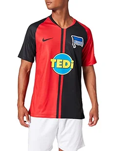 Nike męska koszulka piłkarska Hbsc M Nk Brt Stad Jsy Ss Aw czerwony University Red/Black Full Sponsor L - Piłka nożna - miniaturka - grafika 1