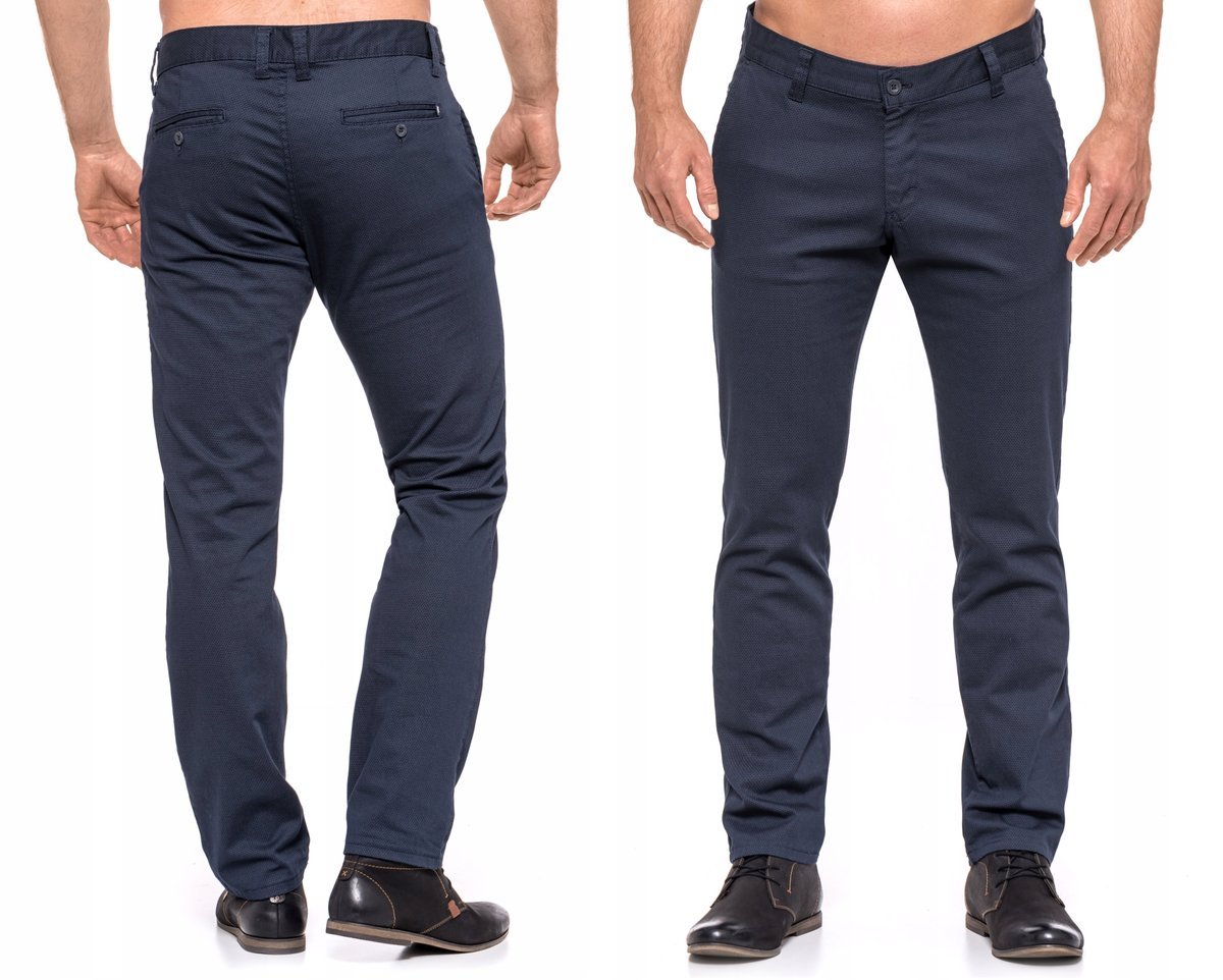 SPODNIE MĘSKIE CHINOSY VANKEL JEANS 087 -124cm/L32