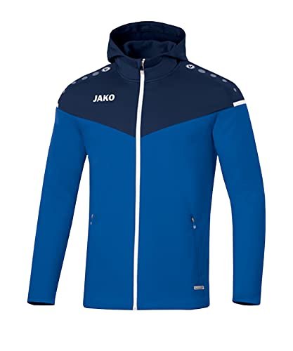 Jako Męska kurtka z kapturem Champ 2.0, granatowa/ciemnoniebieska/skyblue, XXL, 6820