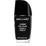 Lakiery do paznokci - Wet n Wild Wet n Wild Wild Shine Nail Color lakier do paznokci 485 Black Creme 12ml - miniaturka - grafika 1