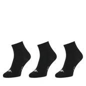 Skarpetki męskie - Skarpety Kappa KR_FRESH_SS25 (3-PACK) Czarny - miniaturka - grafika 1