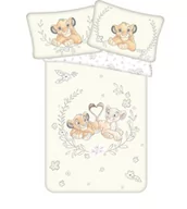 Pościel dla dzieci - Pościel bawełniana 100x135 Król Lew Simba 1506 Lion King dziecięca do łóżeczka poszewka 40x60 - miniaturka - grafika 1