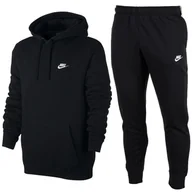 Dresy męskie - Nike czarny komplet dresowy męski spodnie bluza CZ7857-010 L - miniaturka - grafika 1