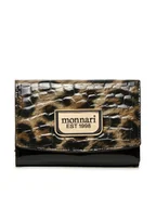 Portfele - Monnari Duży Portfel Damski PURIMP0-24Z-PUR0171-KM20D000-R00 Czarny - miniaturka - grafika 1