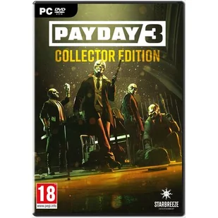 PAYDAY 3 Collector's Edition PL (PC) - Edycja kolekcjonerska - Gry PC - miniaturka - grafika 1