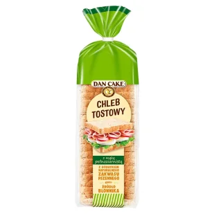 Chleb Tostowy Pełnoziarnisty500G Dan Cake - Zdrowa żywność - miniaturka - grafika 1