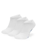 Skarpetki damskie - Reebok Zestaw 3 par niskich skarpet unisex R0253-SS24 (3-pack) Biały - miniaturka - grafika 1