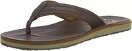 Sandały męskie - Quiksilver CARVER NUBUCK M SNDL TKD0 sandały męskie, Braun Demitasse Solid Ctk0, 39 eu - miniaturka - grafika 1