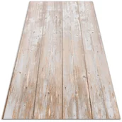 Dywany zewnętrzne - Dywan na taras zewnętrzny Postarzane deski 120x180 cm - miniaturka - grafika 1
