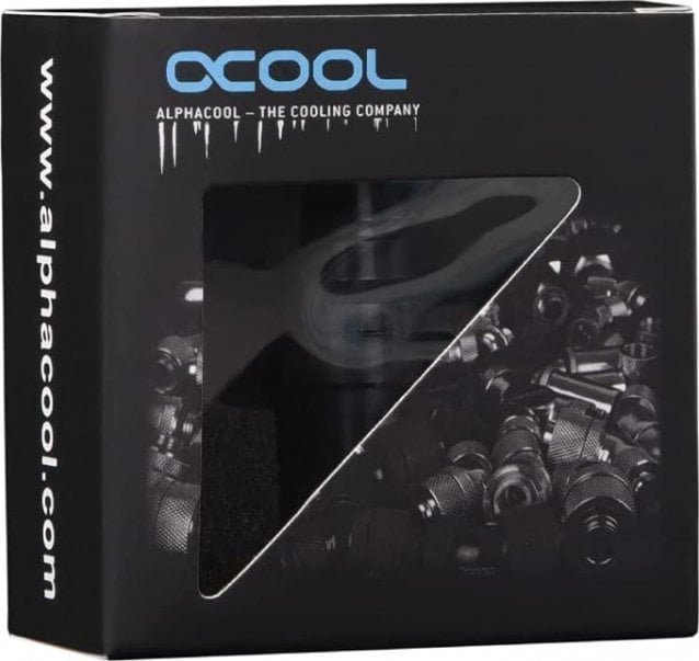 Alphacool Alphacool icicle quick release coupling G1/4 IG - Deep Black black matt