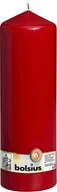 Świece - Świeca filarowa BOLSIUS 30x10cm czerwona - miniaturka - grafika 1