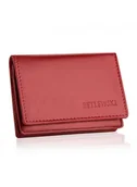 Etui na dokumenty i karty - Betlewski, etui na wizytówki, dokumenty, skórzane, czerwone - miniaturka - grafika 1